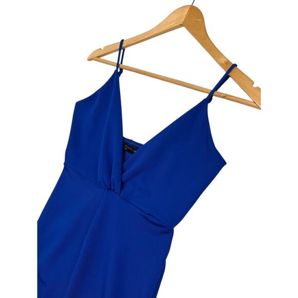 House Of Harlow 1960 Revolve Dress Womens Small Blue Bodycon Cocktail Date Night - Picture 7 of 11